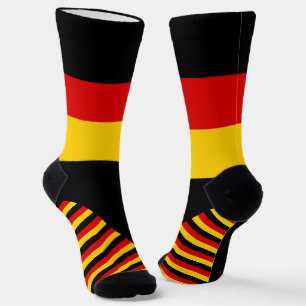 Deutschland Socken, deutsche Flaggenfarben / Sport Socken