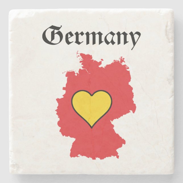 Deutschland Steinuntersetzer (Vorderseite)