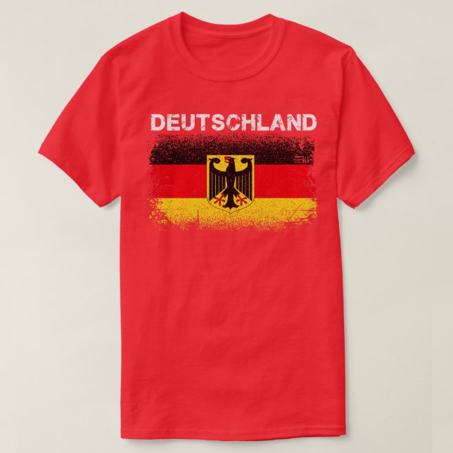 Deutschland T-Shirt (Design vorne)