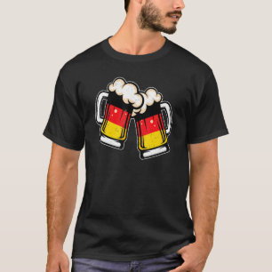 Deutschland Tasse für Bierbrauer Cooles deutsches  T-Shirt