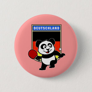 Deutschland Tischtennis Panda Button