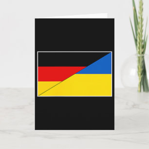 Deutschland Ukraine-Flagge Deutsche Ukrainische Un Karte