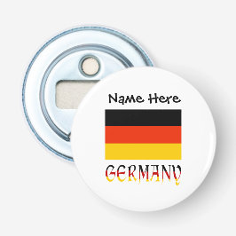Deutschland und die deutsche Flagge Personalisiert Flaschenöffner