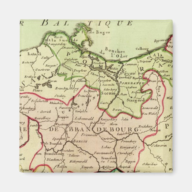 Deutschland und Polen Magnet (Vorne)