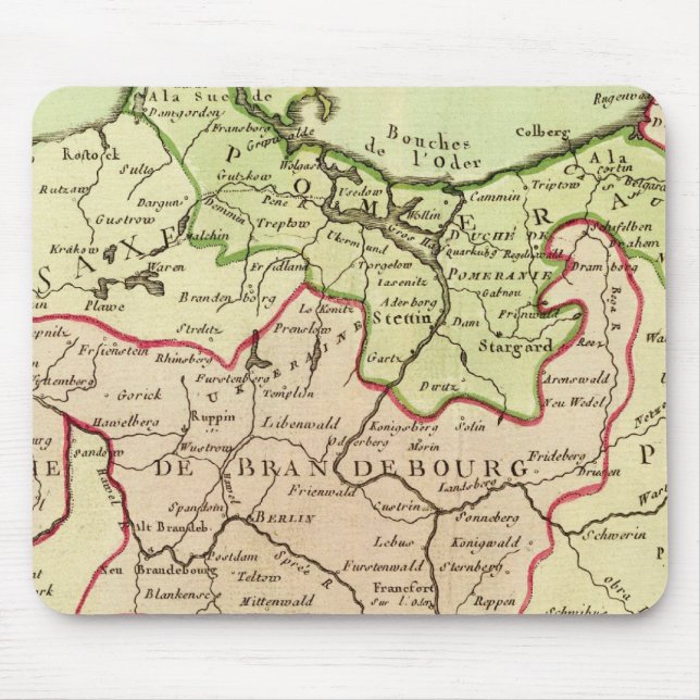 Deutschland und Polen Mousepad (Vorne)