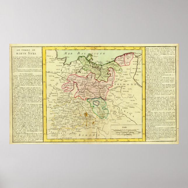 Deutschland und Polen Poster (Vorne)