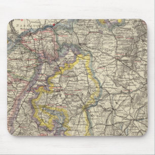 Deutschland und Schweiz Mousepad