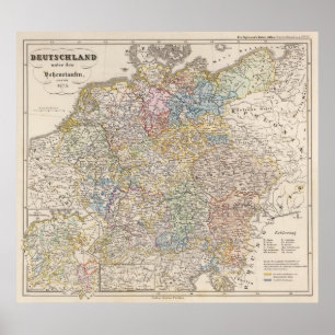 Deutschland unter dem Hohenstaufen und bis 1275 Poster