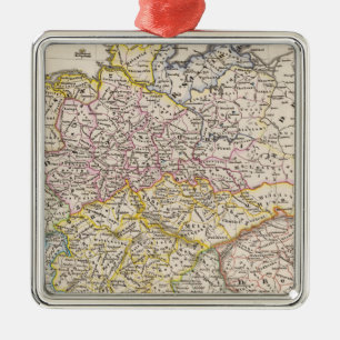 Deutschland unter dem Sachsen Ornament Aus Metall