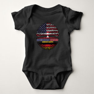 Deutschland USA USA USA Staaten Tree Baby Strampler