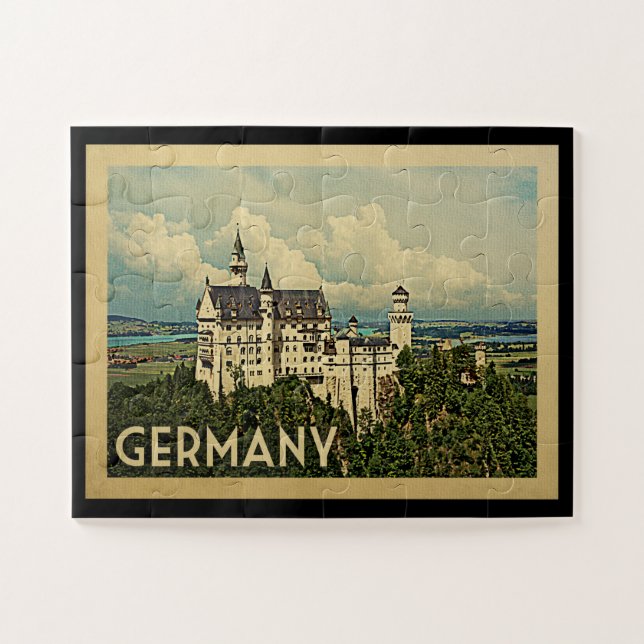 Deutschland Vintage Travel (Horizontal)