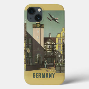 DEUTSCHLAND Vintage Travel iPad Fall Case-Mate iPhone Hülle