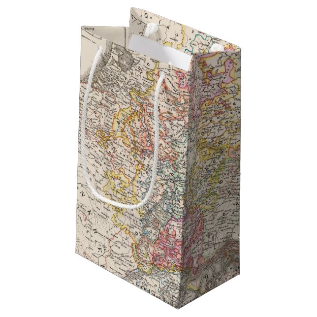 Deutschland von 1495 bis 1618 kleine geschenktüte (Rückseite Schrägansicht)
