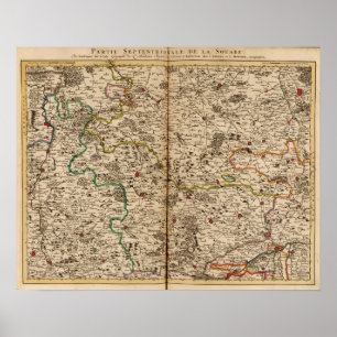 Deutschland-Wälder Poster