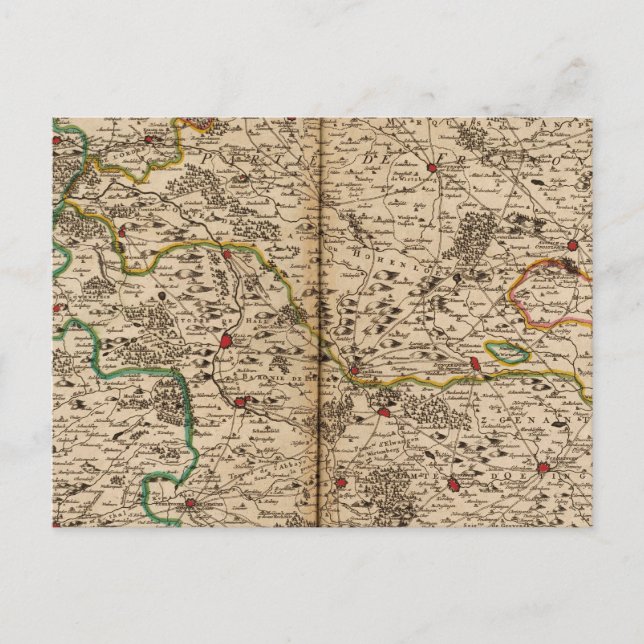 Deutschland Wälder Postkarte (Vorderseite)