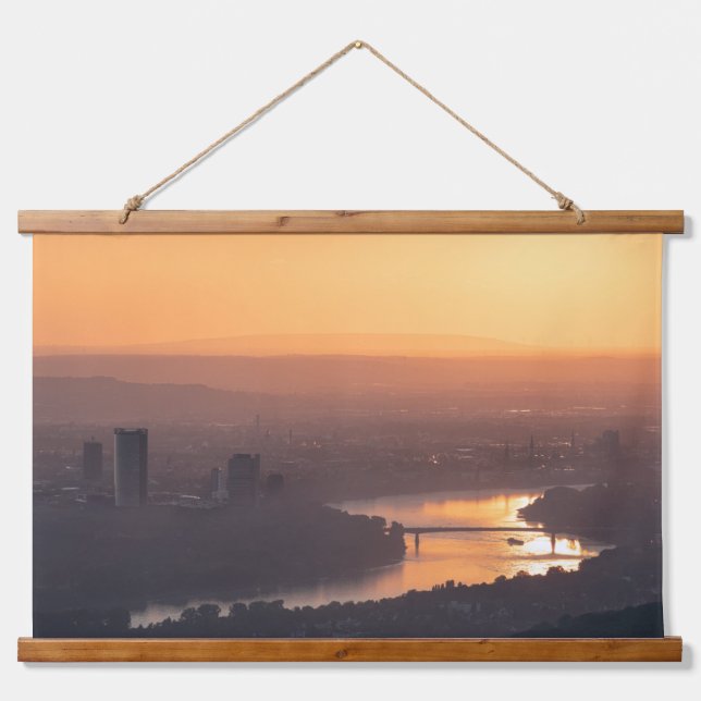 Deutschland Wandteppich Mit Holzrahmen (Vorne)