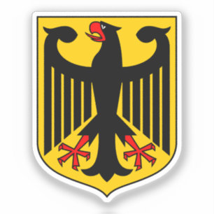 Deutschland-Wappen Aufkleber