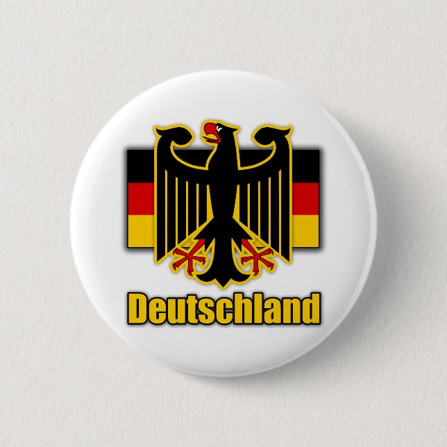 Deutschland-Wappen Button (Vorderseite)