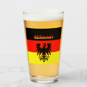 Deutschland-Wappen Glas