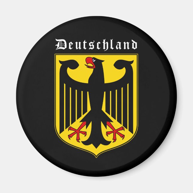 Deutschland-Wappen Magnet (Vorne)