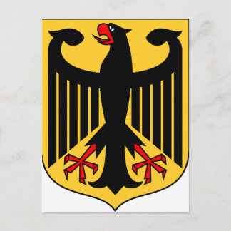 Deutschland-Wappen Postkarte