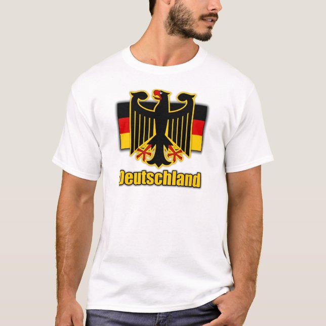 Deutschland-Wappen T-Shirt (Vorderseite)