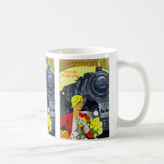 Deutschland Will, Sie zu sehen Kaffeetasse (Rechts)