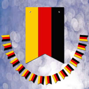 Deutschland-Wimpel, Hochzeitsbanner, deutsche Flag Wimpelkette