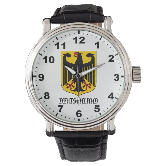 Deutschland Wristwatch-Wettkampfarena Armbanduhr (Vorderseite)