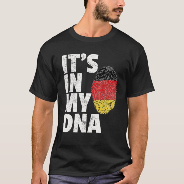 Deutschland - Zuhause-Geschenk für die deutsche Fl T-Shirt (Vorderseite)