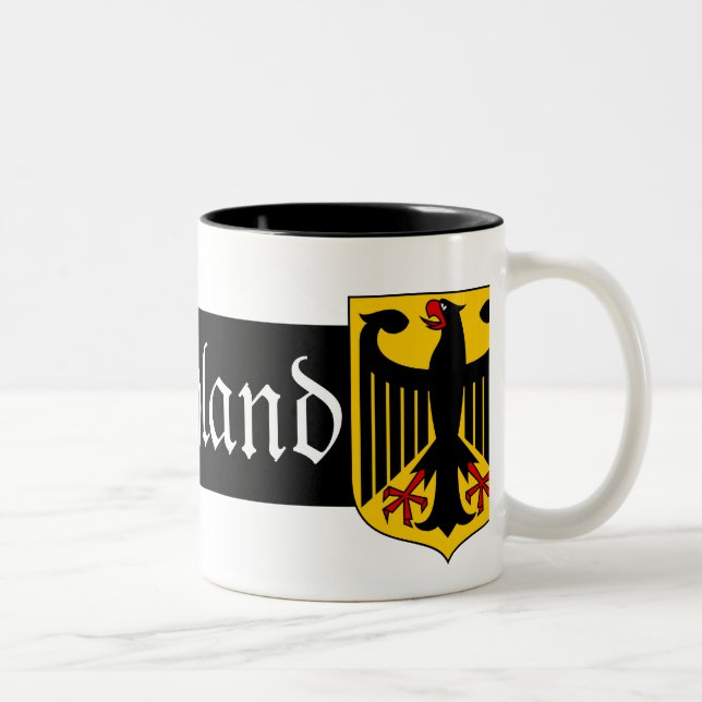 Deutschland Zweifarbige Tasse (Rechts)