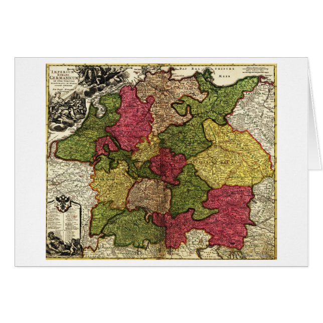 DeutschlandPanoramakarte Deutschland (Vorderseite (Horizontal))