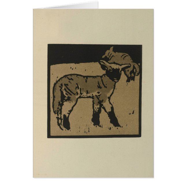 Deux agneaux (Devant)