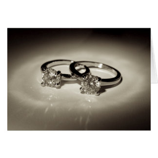 Deux anneaux de solitaire