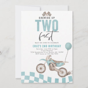 Deux ans, vélo tout terrain rapide, invitation d'a
