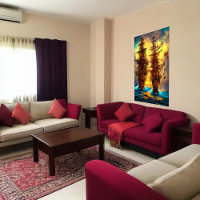 Deux bateaux pirates en mer | AI Art Poster