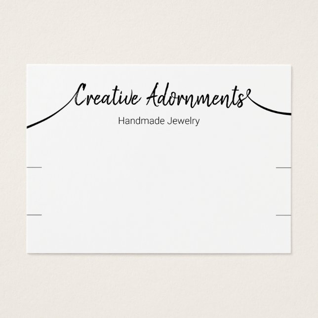 Deux bracelets avec signature (Devant)