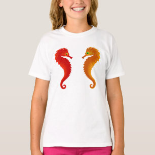 Deux chevaux de mer Sea Life T-shirt