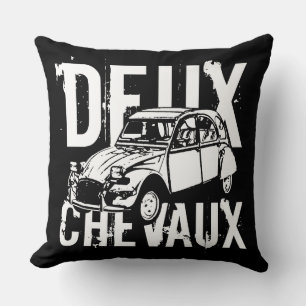 Deux Chevaux Kissen