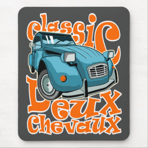 Deux Chevaux Mousepad