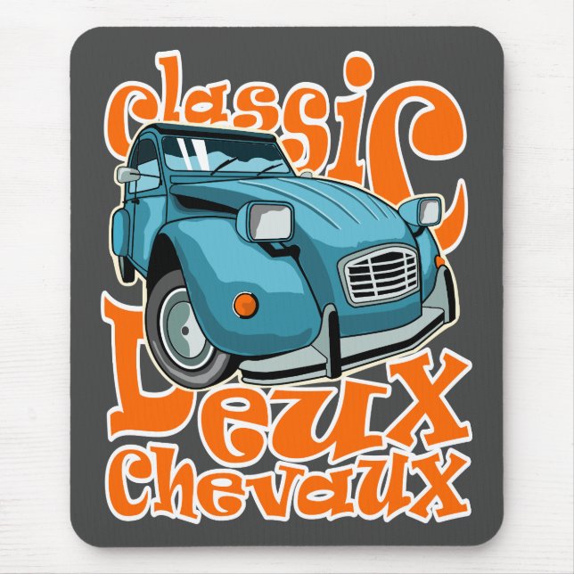 Deux Chevaux Mousepad (Vorne)