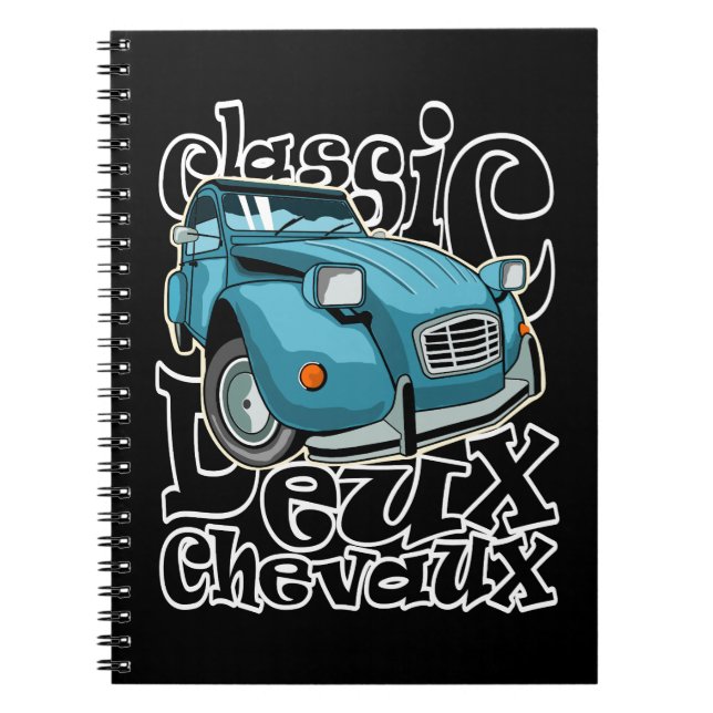 Deux Chevaux Notizblock (Vorderseite)