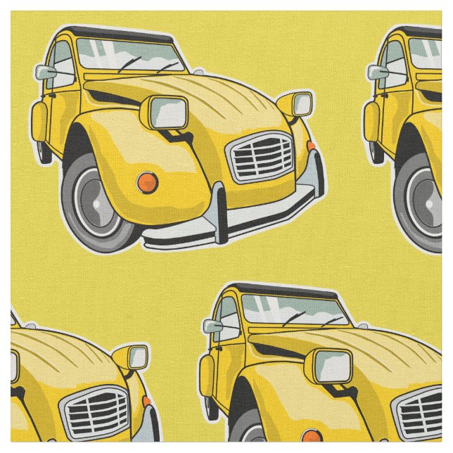 Deux Chevaux Stoff (Nahaufnahme)