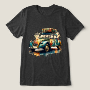 Deux Chevaux Tri-Blend Shirt