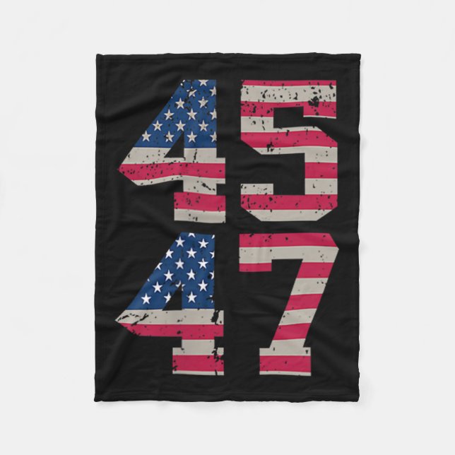 (Deux Côtés) 45 47 Trump Meilleure Couverture Que  (Devant)