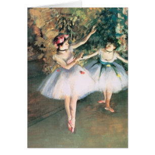 Deux danseurs sur scène par Edgar Degas, Art Vinta