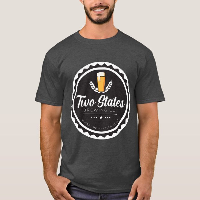 Deux États Brassant Co. Logo T-Shirt (Devant)