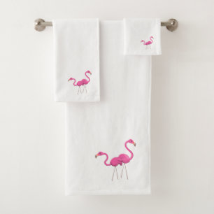 Deux Flamants roses roses ensemble
