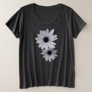deux fleurs blanches