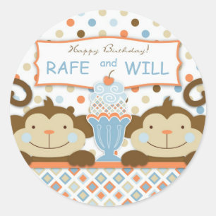 Deux fois le Sticker Fun BOYS